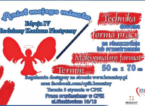 Rodzinny Konkurs Plastyczny „Anioł mojego miasta – edycja IV” Rodzinny Konkurs Plastyczny „Anioł mojego miasta – edycja IV”
